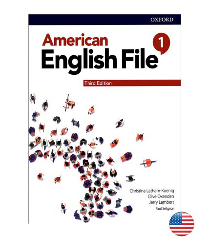 کتاب American English File 1 + workbook + CD