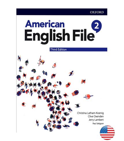 کتاب American English File 2 + workbook + CD