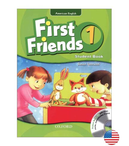 American First Friends 1+Workboo+CD کتاب