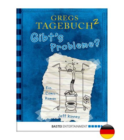 کتاب Gregs Tagebuch 2 Gibt's Probleme + CD