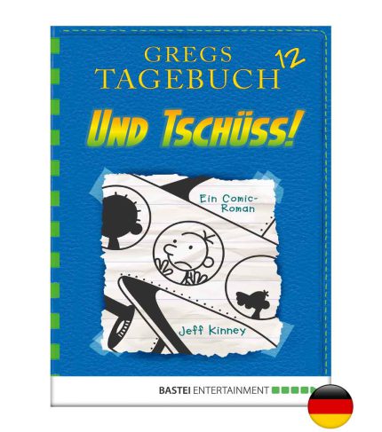 کتاب Gregs Tagebuch 12 Und tschuss + CD