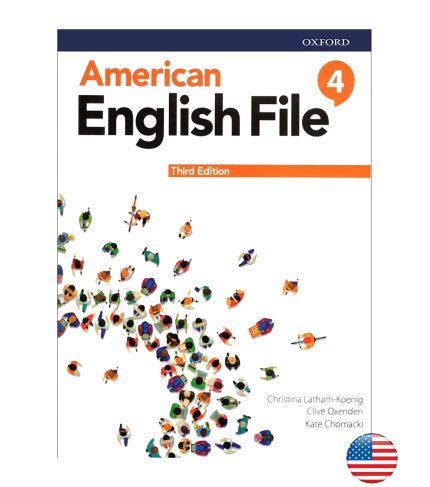 کتاب American English File 4 + workbook + CD