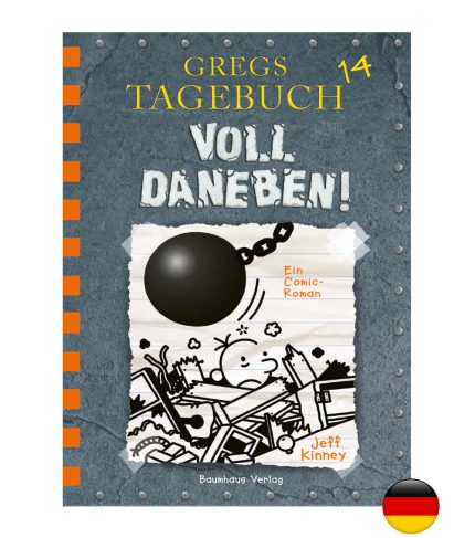 کتاب Gregs Tagebuch 14 Voll daneben + CD