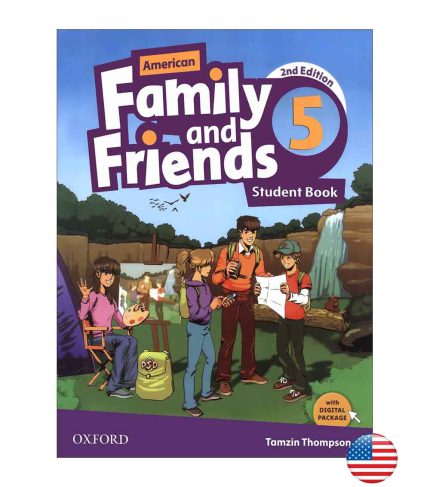 کتاب American Family and Friends 5 (2nd)+Workbook+CD