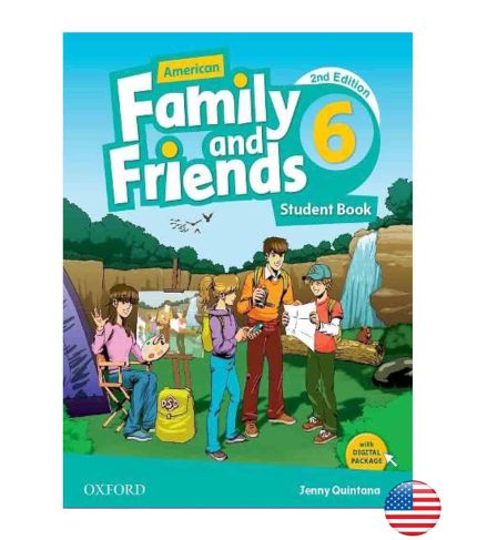 کتاب American Family and Friends 6 (2nd)+Workbook+CD
