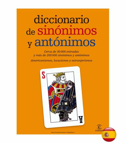 کتاب diccionario de sinonimos y antonimo