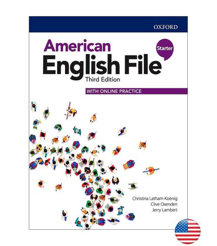 کتاب American English File Starter Third Edition + workbook + CD